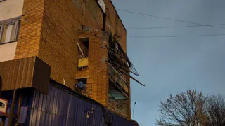 Два балкона частично разрушились на проспекте Строителей в Пензе
