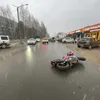 В Сыктывкаре мотоциклист без прав при обгоне спровоцировал ДТП с двумя авто 