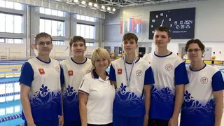 Глухие пловцы из Магнитогорска завоевали медали на Кубке России