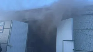 В Набережных Челнах при пожаре в гараже пострадали два человека