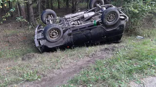 Сбил велосипедиста и перевернулся: в Шацком районе произошла авария