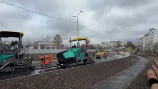Во Владимире завершили асфальтирование съезда от Октябрьского проспекта к Стрелецкому мысу