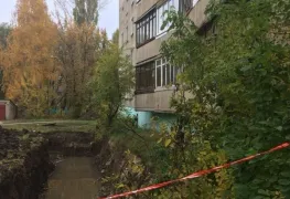 Прорыв трубы в Дашково-Песочне - 22 дома остались без воды