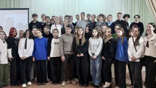 Школьники Коврова пообщались с участником спецоперации, ставшим педагогом