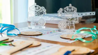 В Жирятинском районе кванторианцы мобильного технопарка представили свои проекты: фоторепортаж