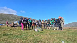 В Коми экспедиция "Полярная вертикаль" повторила исторический маршрут исследователей Урала