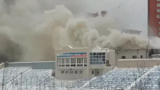 Огонь на Центральном рынке удалось потушить