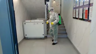 Заботясь о жильцах и работниках, в ГК «Зеленый сад» приняли ряд мер предосторожности от коронавируса