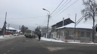 В ДТП в центре Касимова попал рейсовый автобус ПАЗ