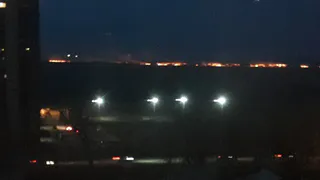 В Рязани за гипермаркетом Глобус горят поля