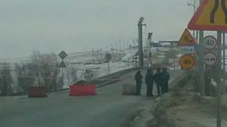 В Татарстане треснул мост