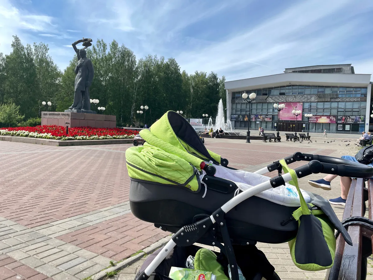 В Челябинске полицейские задержали женщину, похитившую детскую коляску