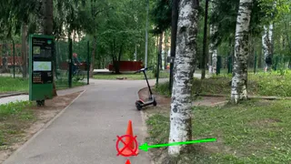 Самокатчик сбил девочку на территории парка в Коми