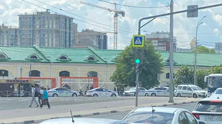 Жители Рязани заметили скопление патрульных машин на площади Ленина