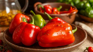 Дедушка научил готовить очень вкусные перцы «по-деревенски». Теперь готовлю так же все лето, аромат стоит на всю кухню