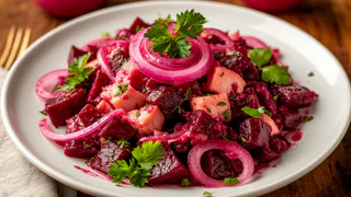Салат «Королевский» со свеклой: такой вкусный, что домашние визжат от удовольствия —«Шуба» теперь точно в пролете