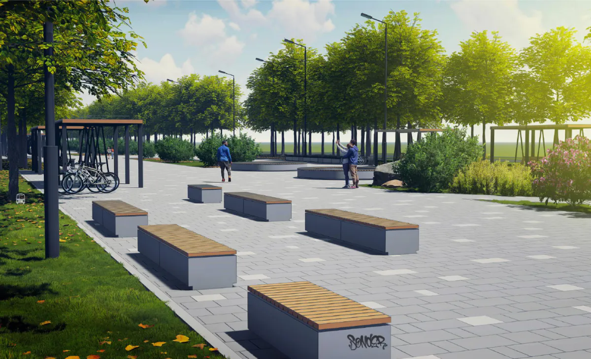 Ремонт променадов на Менделеева, в 27-м мкр, реконструкция сквера «Соенеч»