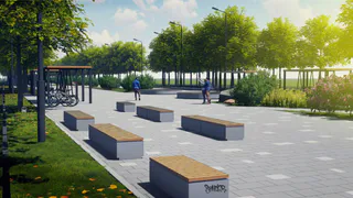 Ремонт променадов на Менделеева, в 27-м мкр, реконструкция сквера «Соенеч»