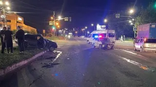 На улице Верхней в Рязани в ДТП  пострадали трое взрослых и 10-летний ребенок