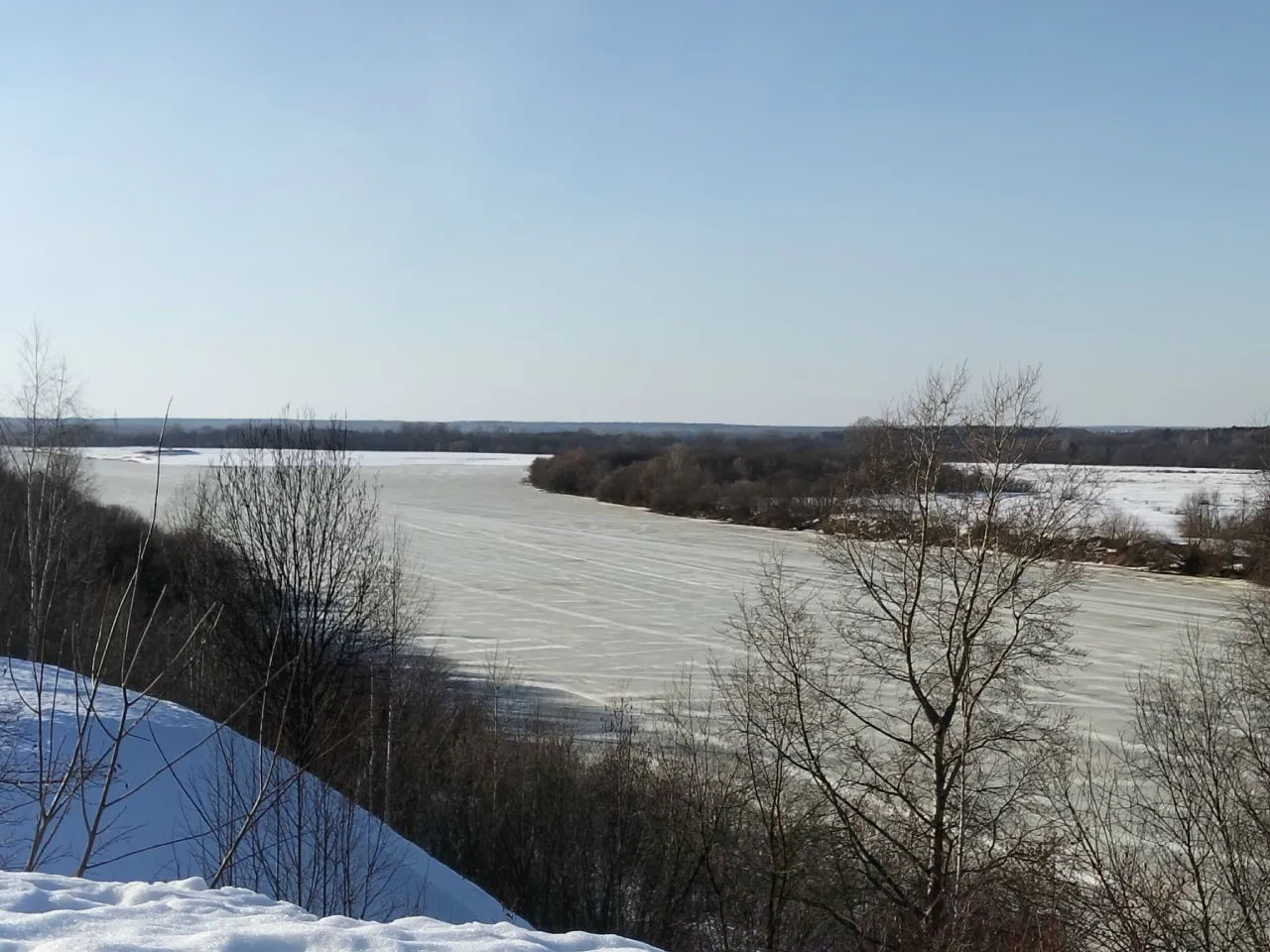 На реках Татарстана продолжает подниматься уровень воды из-за паводка