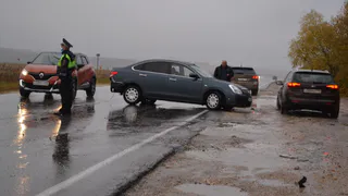 Вылетел с дороги: под Пронском столкнулись две иномарки