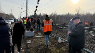 Глава города Владимира проверил место падения БПЛА у станции Юрьевец