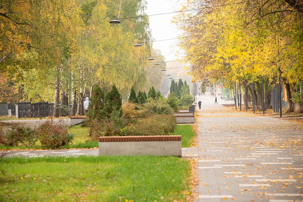 В Нижнекамске реконструировали первую пешеходную улицу города