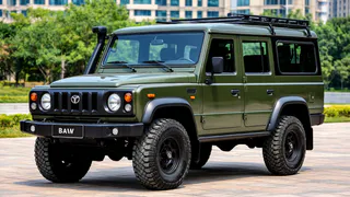 Прокатился на внедорожнике BAW 212:  гнал по городу и бездорожью - честно рассказываю, что стало с китайским братом УАЗика