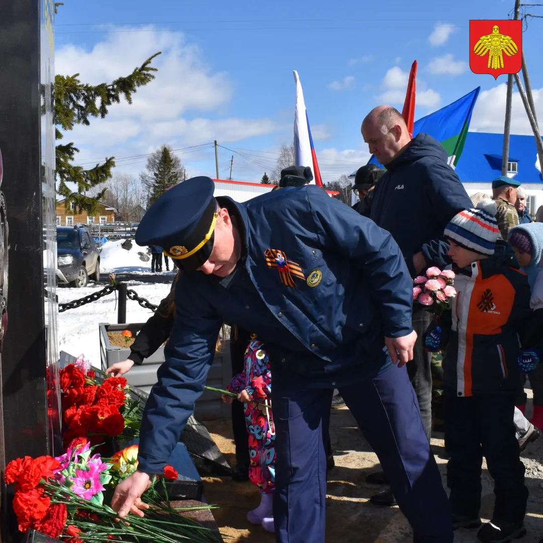 В Ижемском районе Коми появился новый мемориал фронтовикам