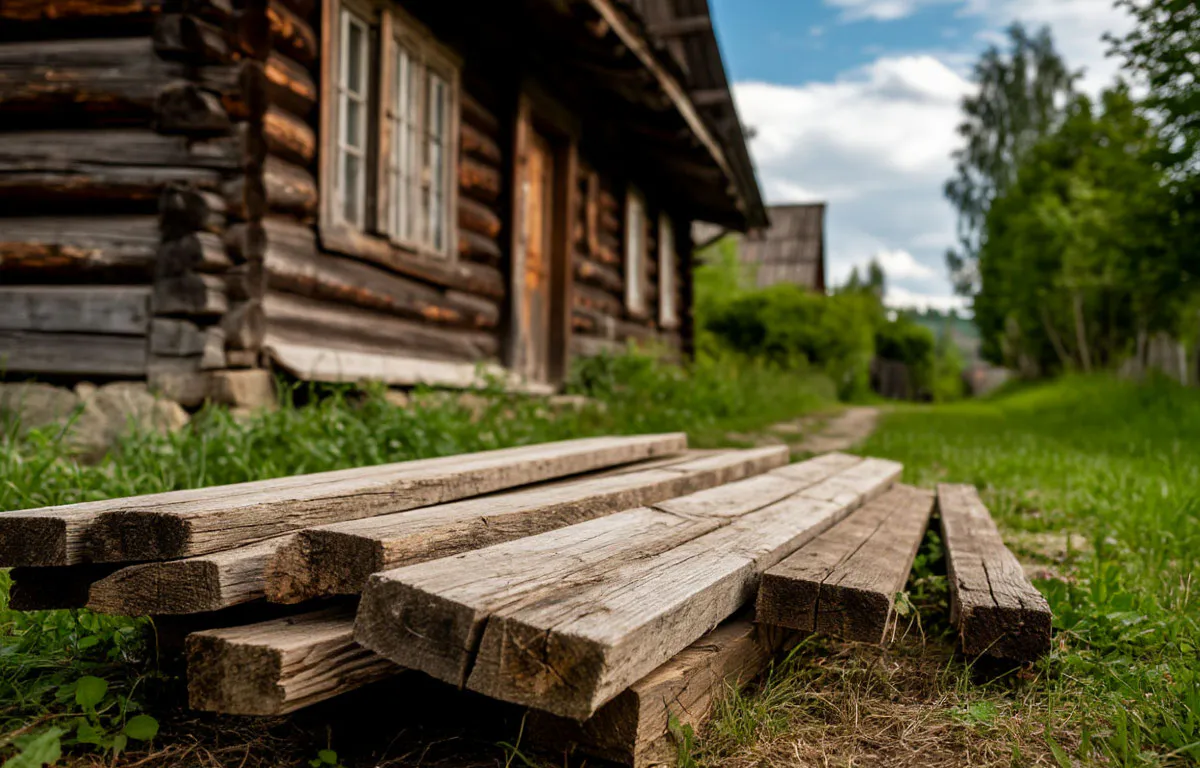Секрет староверов: как обработать доски, чтобы они не гнили 50 лет