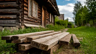 Секрет староверов: как обработать доски, чтобы они не гнили 50 лет
