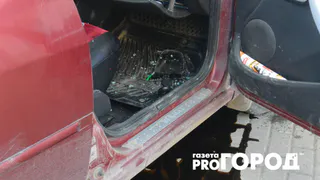 В сети появилось видео момента столкновения «Газели» и «Рено Логан»