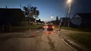 Восьмилетний школьник на квадроцикле врезался в "ВАЗ" в Удмуртии