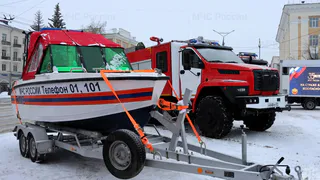 Главное управление МЧС по Чувашии усилило парк спецтехники современными образцами