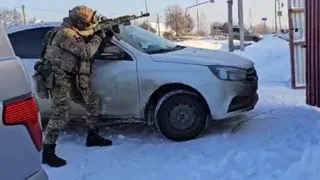 Появилось видео штурма дома рыбновского стрелка