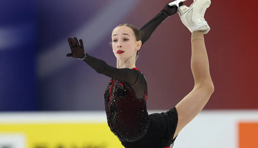 Татарстанская фигуристка Дина Хуснутдинова взяла бронзу на первом этапе Гран‑при России