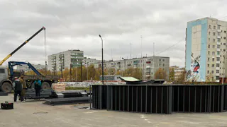 В Усинске готовят к открытию обновлённый скейт-парк