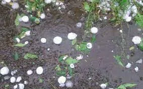 В пятницу 8 сентября на Пензу внезапно обрушился крупный град