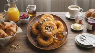 Забацала пончики с медовым сиропом: все продукты простые, но эти малыши получились как французская выпечка