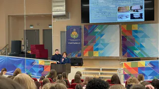 Специалисты в погонах рассказали школьникам Коми о важности Нюрнбергского трибунала