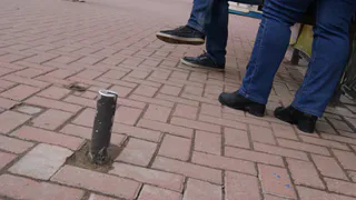 Штырь на рязанской остановке – есть первые пострадавшие