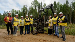 На Сыктывкарском ЛПК побывали журналисты из отраслевых и региональных СМИ