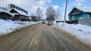 В ДТП на улицах Сыктывкара пострадали двое взрослых и маленькая девочка
