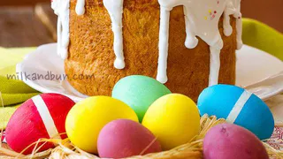 Красим яйца без химии