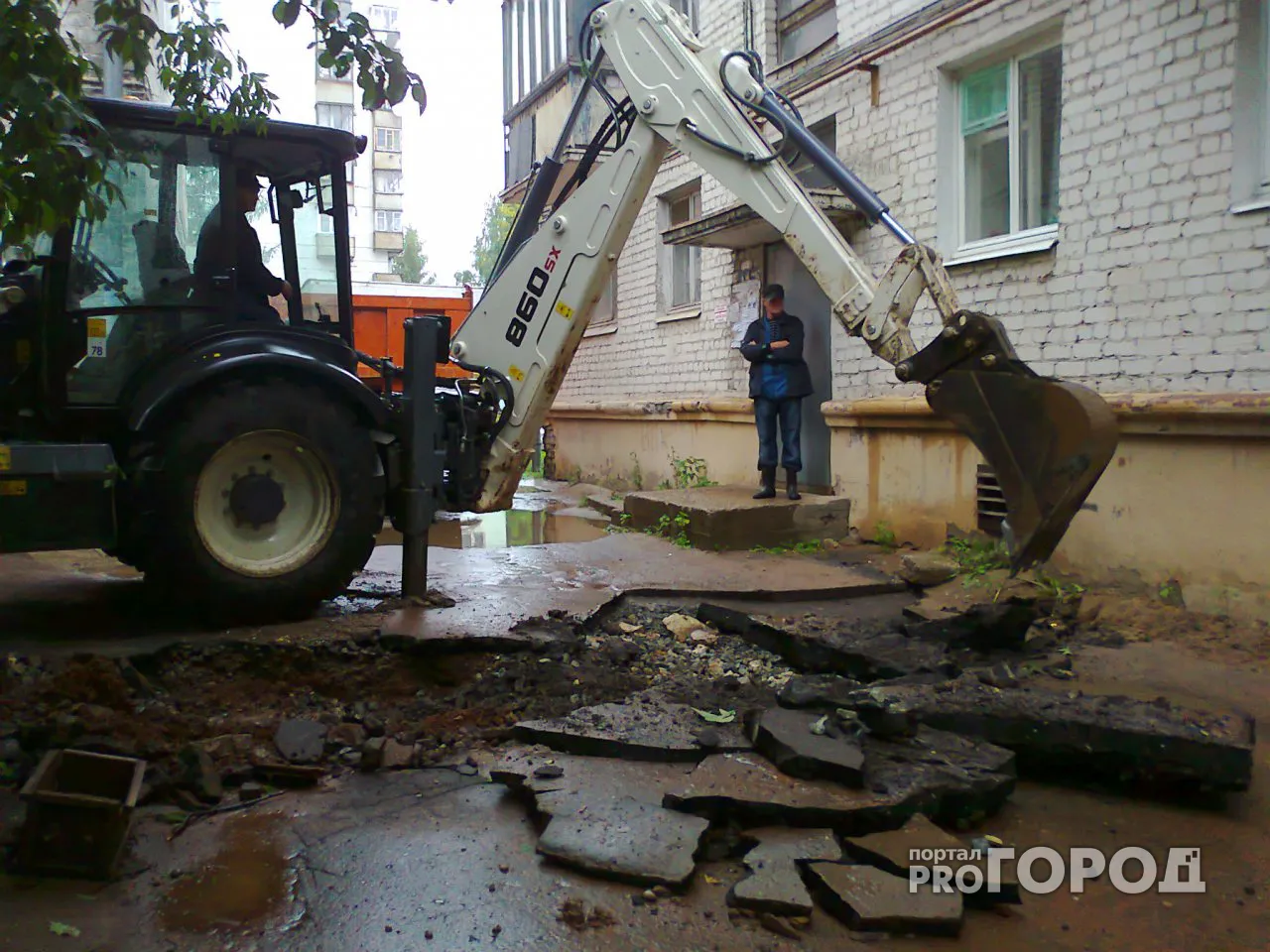 Из-за затянувшегося ремонта в Канищеве несколько месяцев не включали горячую воду