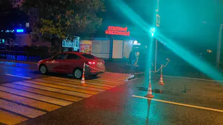 В Магнитогорске ночью автомобиль сбил девочку-подростка
