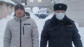 На Московском шоссе в Рязани полиция задержала объявленного в розыск мужчину