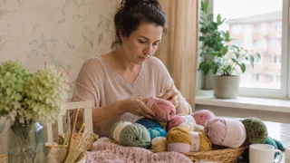 Остатки пряжи не выбрасываю: из маленьких клубочков получаются 7 уютных вещей для дома и души