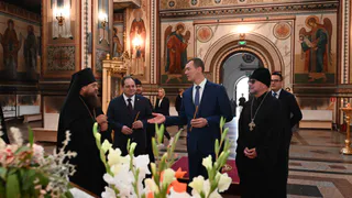 Министр спорта России посетил главный храм Коми в день памяти новомученика