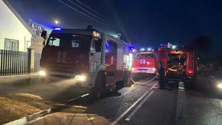 В Рыбновском районе на пожаре пострадал 63-летний мужчина